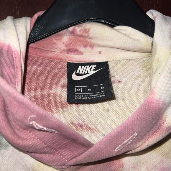 Nike Multicolor Tie-Dye Sweatshirt Hoodie Medium - Picture 3 of 4